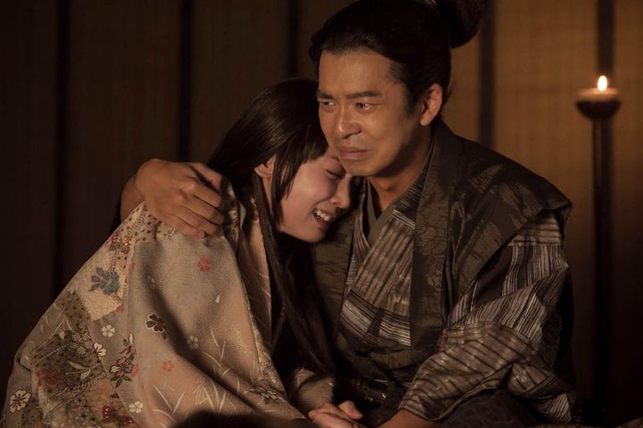 慶（吉岡里帆）、羽柴小一郎長秀（仲野太賀）／大河ドラマ「豊臣兄弟！」第29回より ©️NHK