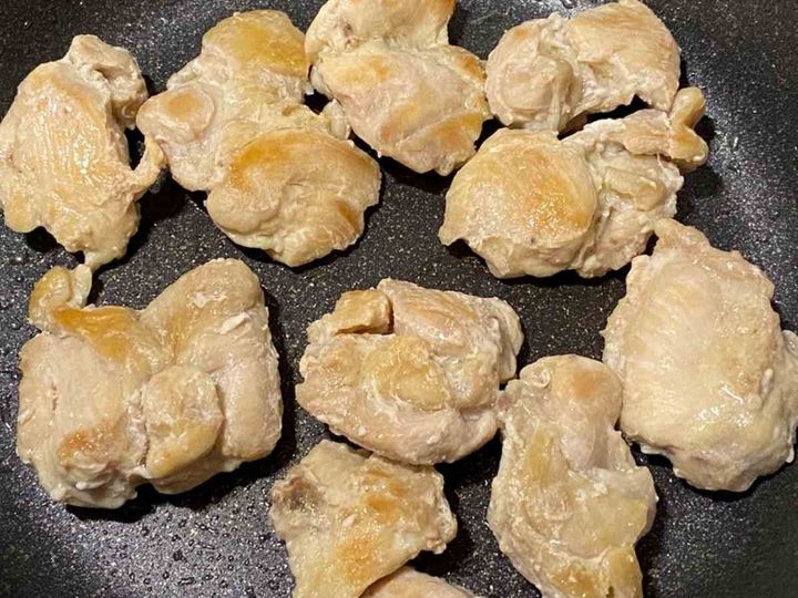 鶏肉のケチャップソース