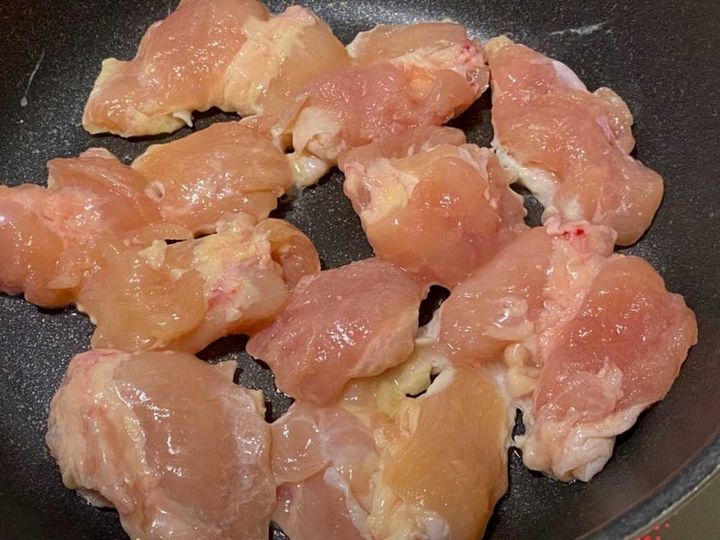 鶏肉のケチャップソース