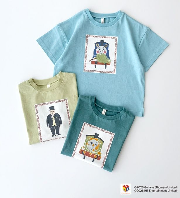 「【きかんしゃトーマス】プリントTシャツ」(2750円) (C)2026 Gullane (Thomas) Limited.(C)2026 HIT Entertainment Limited.