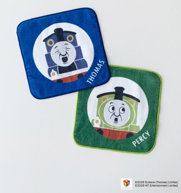 「【きかんしゃトーマス】ミニタオル」(990円) (C)2026 Gullane (Thomas) Limited.(C)2026 HIT Entertainment Limited.