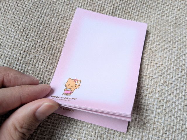 ふせんのアップ写真
