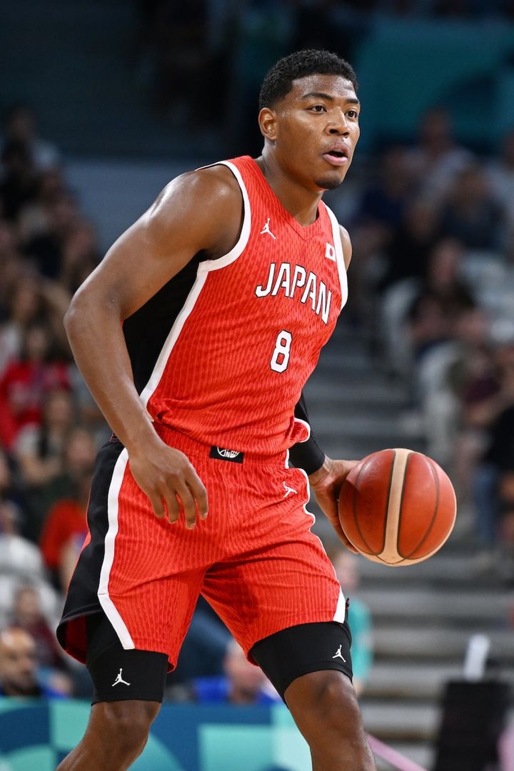 八村塁選手 写真：松尾／アフロスポーツ width=