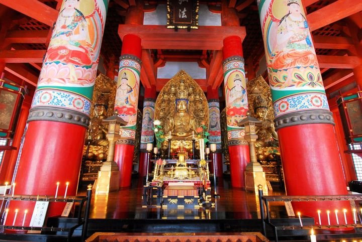 高野山根本大塔内陣