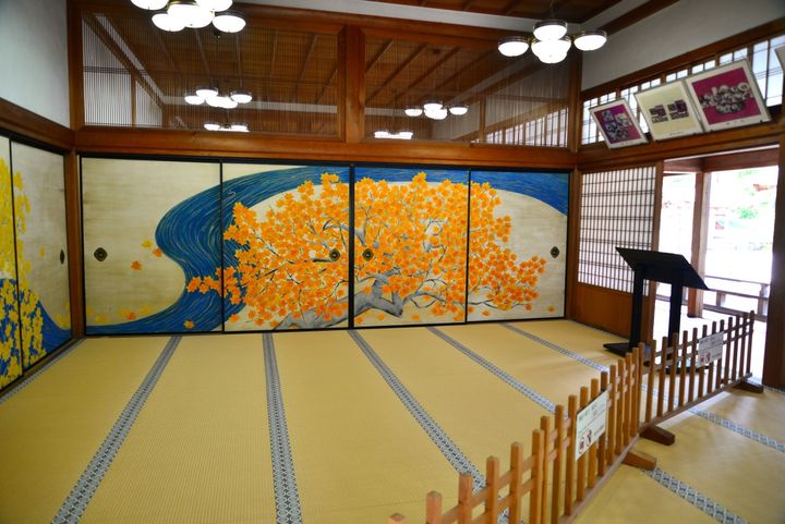 高野山 金剛峯寺 別殿 守屋多々志画伯 襖絵