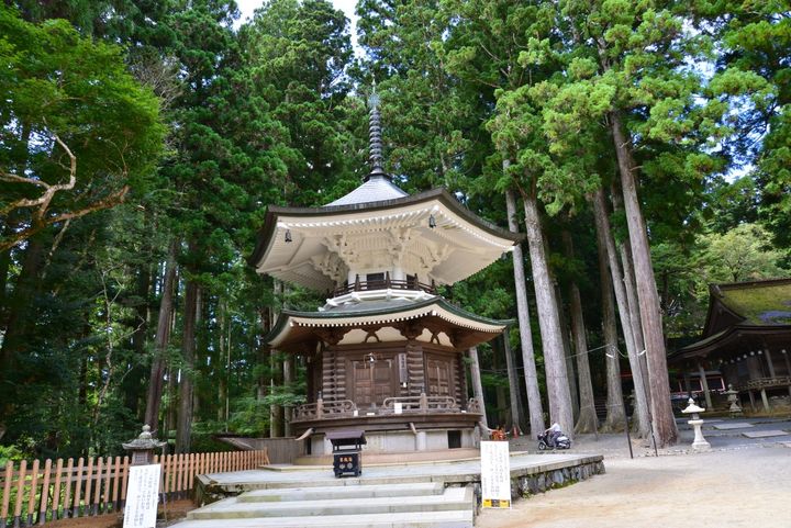 高野山 壇上伽藍 六角経蔵