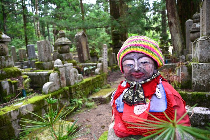 高野山 奥之院 参道 化粧地蔵