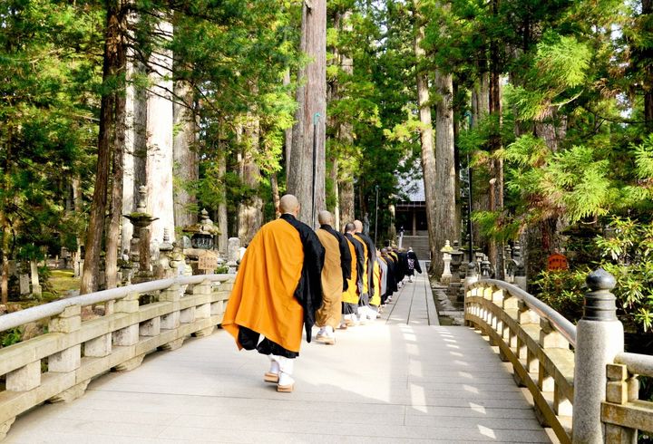高野山 奥之院 御廟橋