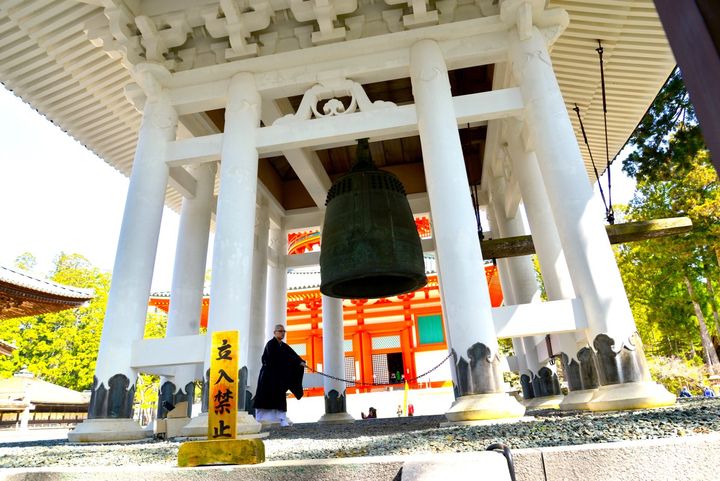 高野山 壇上伽藍 大塔の鐘 高野四郎