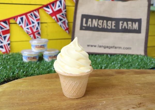 【滋賀県⽶原市】風味豊かな黄金色の「Langage Farmソフトクリーム」がローザンベリー多和田に登場！
