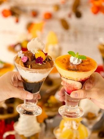 【福岡県福岡市】福岡サンパレスで秋パフェ食べ放題！好きなパフェを決める「推しパフェ総選挙」も