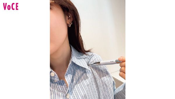 部位やその日のコリ具合で圧を使い分けできる