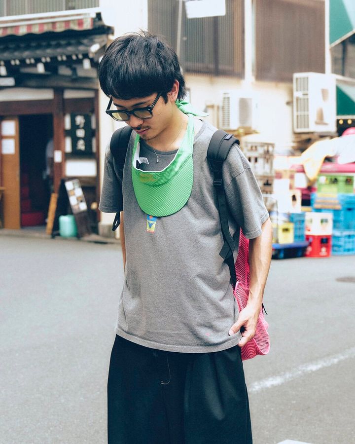 【20代スナップ＠下北沢】夏は“メッシュ”を取り入れて気持ち暑さを緩和
