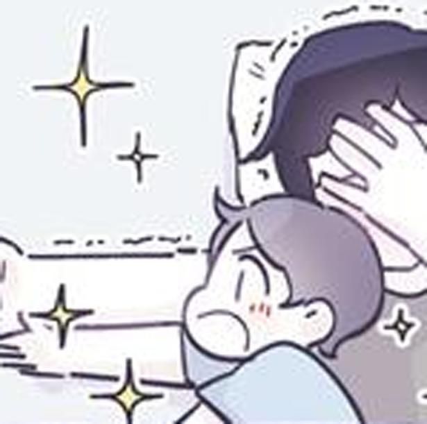 喜ぶ息子がかわいすぎて悶絶 （C）るしこ／KADOKAWA