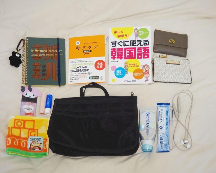 画像: A5のバッグインバッグにどれくらい入る？