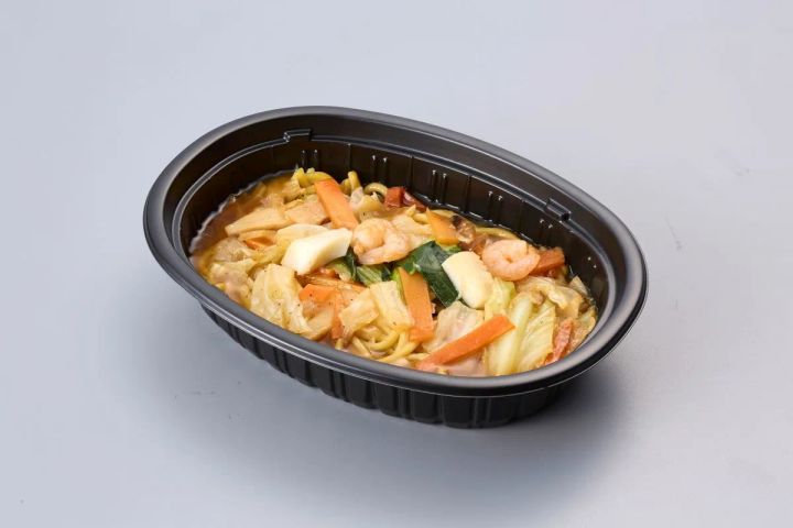 容器に入った「オヒカエメン」五目あんかけラーメン