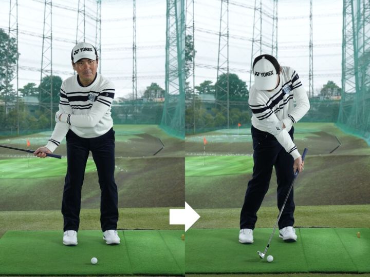 ヒッカケは「右ヒジ」だけ意識すれば解消できる！アイアンのコツを解説