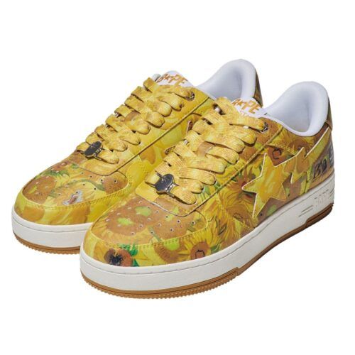 【完売必至のコラボ】名画『ひまわり』をまとったBAPE STA™が登場！BAPE®×ファン・ゴッホ美術館の限定コレクションが話題