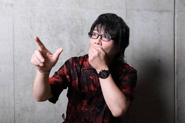 「あ！あんなところに恐竜が！」とサービス満点な森川智之 撮影/杉映貴子
