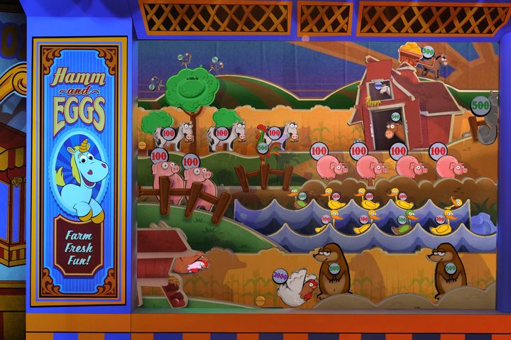 Hamm and Eggsのゲーム画面
