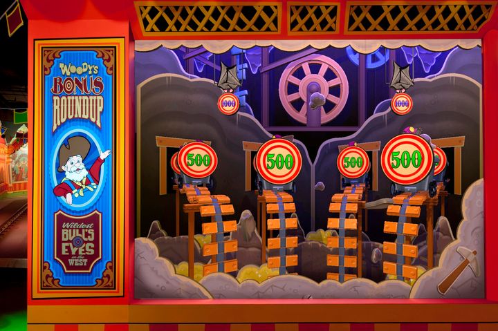 Woody's Bonus Roundupのゲーム画面