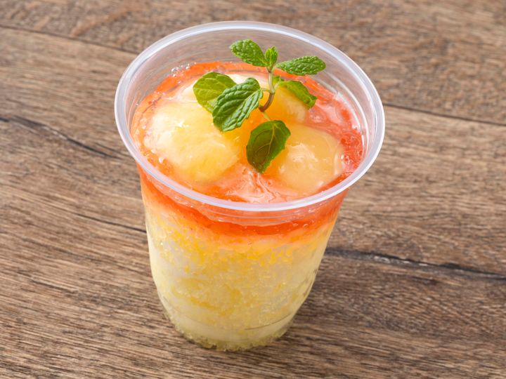 ピーチ＆レモンのグラニータ