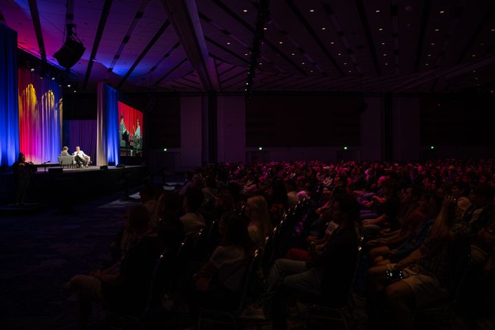 Walt Disney Archives Stageで行われたパネルの登壇の様子