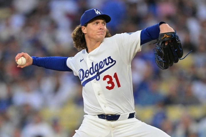 ドジャースのタイラー・グラスノー（C）Getty Images