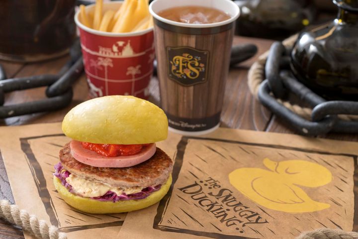 ダックリングドリームバーガーのセット