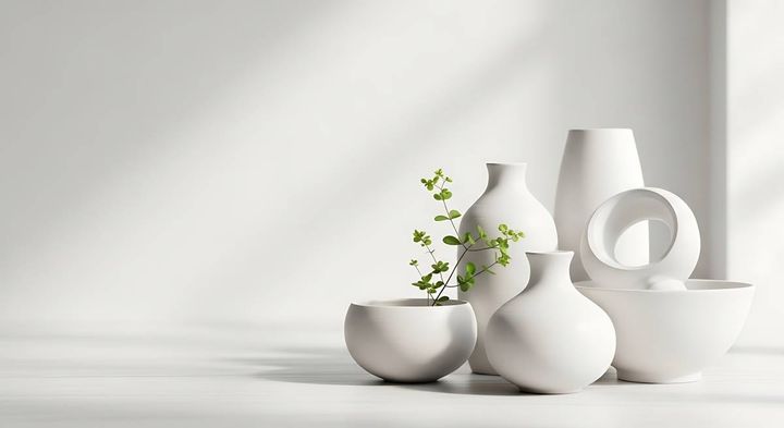 北東 開運 招く 陶器の花瓶