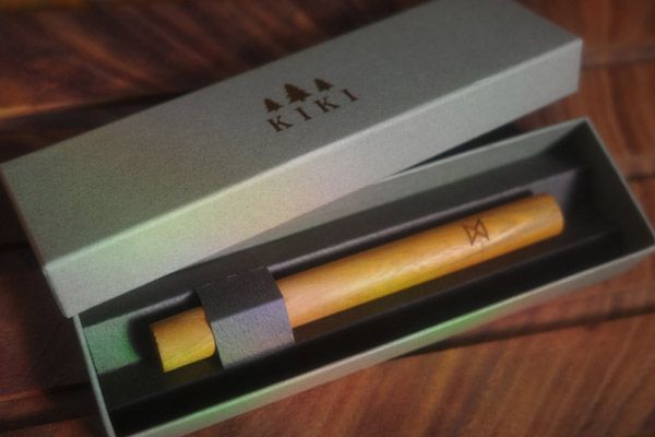 【愛知県豊橋市】木製文房具ブランド「木軸ペン工房KIKI」が本格ログハウスの店舗に改装オープン