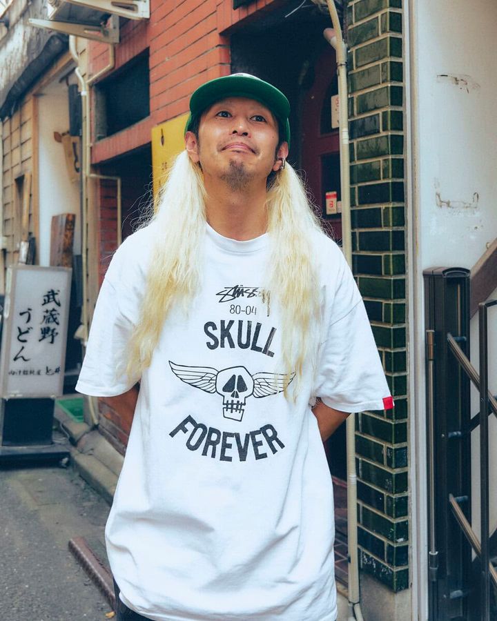 【40代スナップ＠高円寺】高円寺らしい全身古着コーデ「古着大好き！」