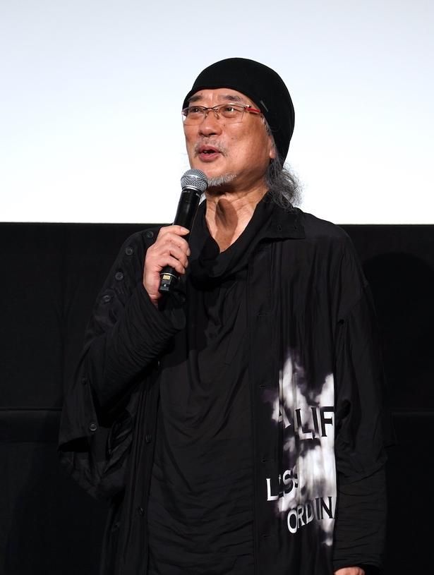 出渕裕監督は本作の”標語”を再確認してイベントをスタートさせた
