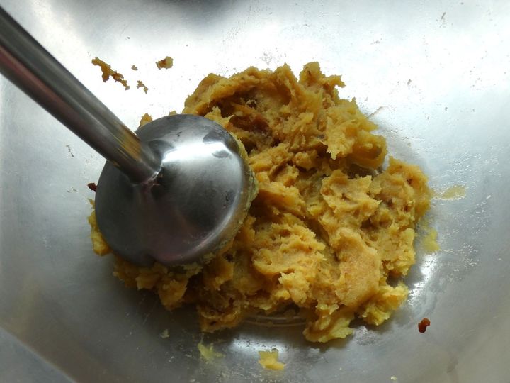 レンジで簡単！「焼きいものヨーグルトムース」