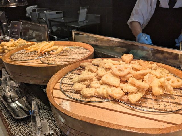 揚げたての天ぷら