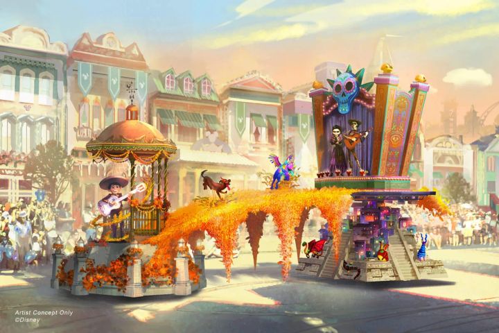 ディズニーランド・パーク パレード「Magic Happens」のコンセプトアート
