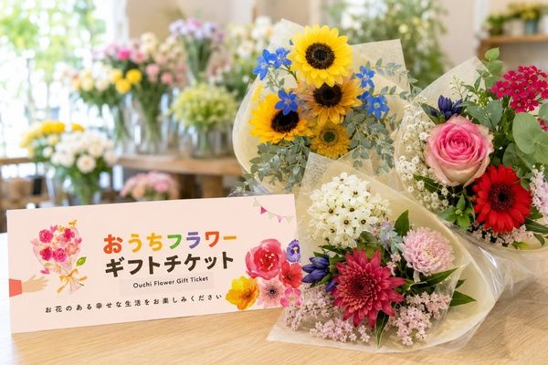 【長野県長野市】猛暑に花のある暮らしを！ヌボー生花店、長野市内で6回分の花を受け取れるギフト券を発売