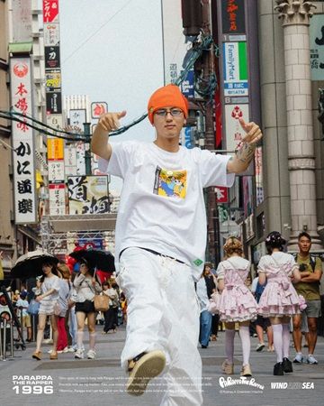【大阪府大阪市】WIND AND SEA×PaRappa the Rapper、Tシャツなどコラボコレクション発表！POP UPも