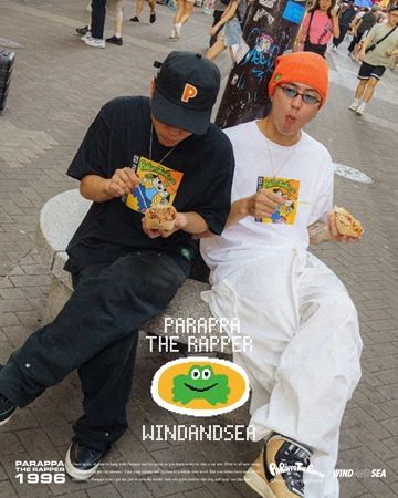 【大阪府大阪市】WIND AND SEA×PaRappa the Rapper、Tシャツなどコラボコレクション発表！POP UPも
