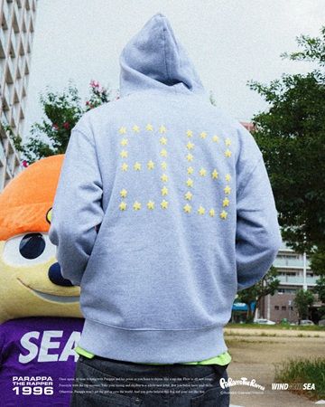 【大阪府大阪市】WIND AND SEA×PaRappa the Rapper、Tシャツなどコラボコレクション発表！POP UPも