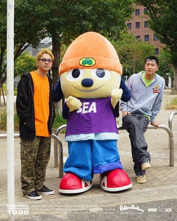 【大阪府大阪市】WIND AND SEA×PaRappa the Rapper、Tシャツなどコラボコレクション発表！POP UPも
