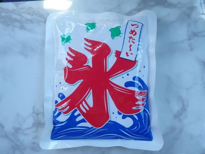 DAISO(ダイソー)：瞬間冷却パック かき氷