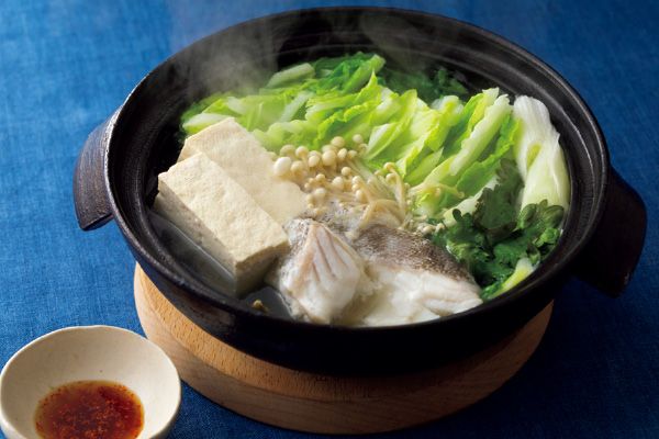 ＜塩分控えめでもおいしいちり鍋＞