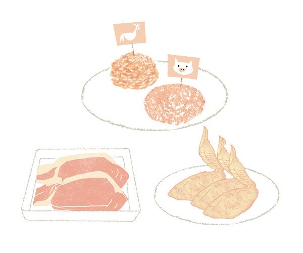 「肉」：体への吸収率が抜群！良質なたんぱく源