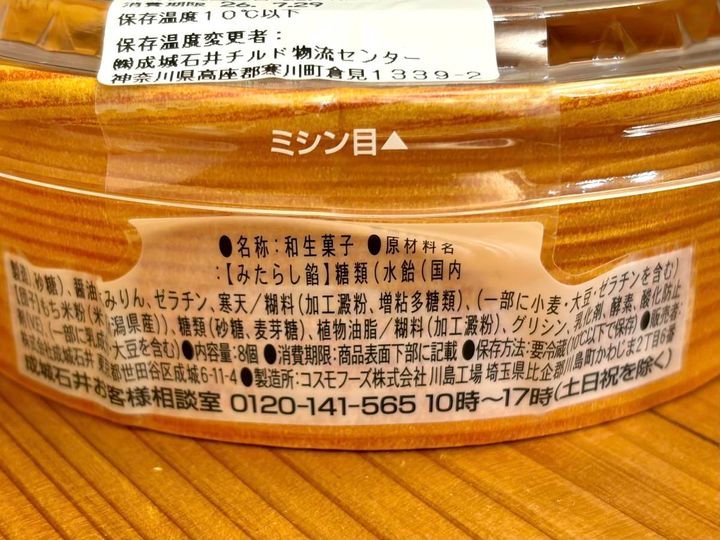 成分表