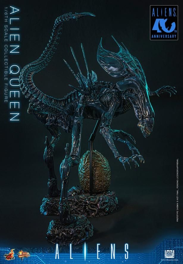 質感など作り込みが異常だ！(「【ムービー・マスターピース】『エイリアン2』1/6スケールフィギュア エイリアン・クイーン」) TM & [c] 20th Century Studios