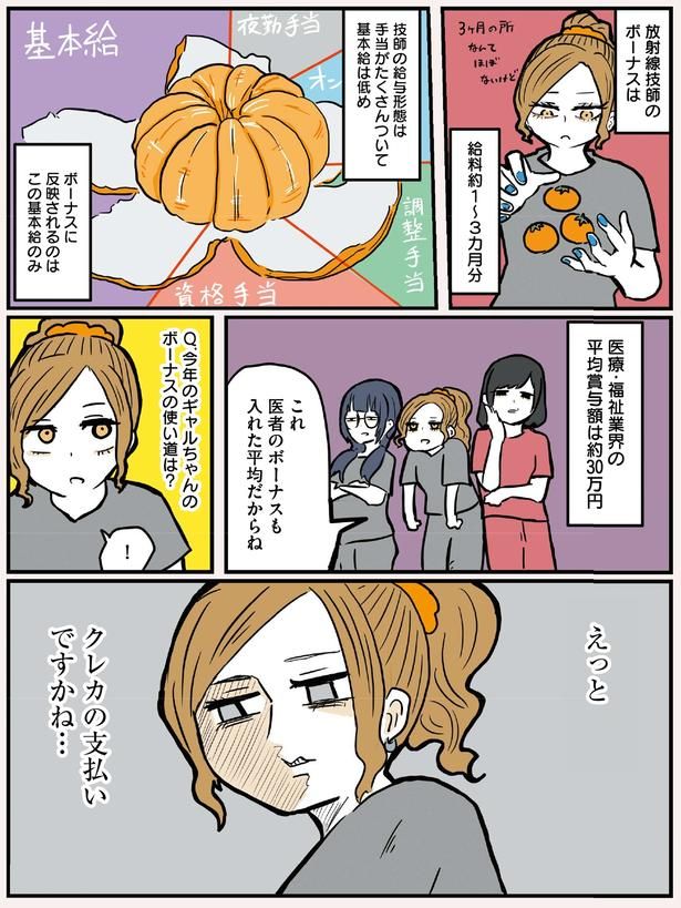 基本給は低め (C)からばく社／KADOKAWA