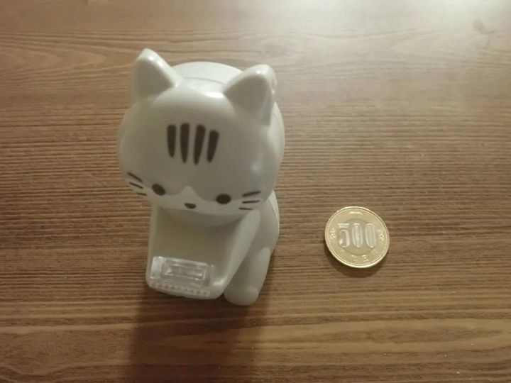 DAISO(ダイソー)：どうぶつマスキングテープカッター(犬/猫)