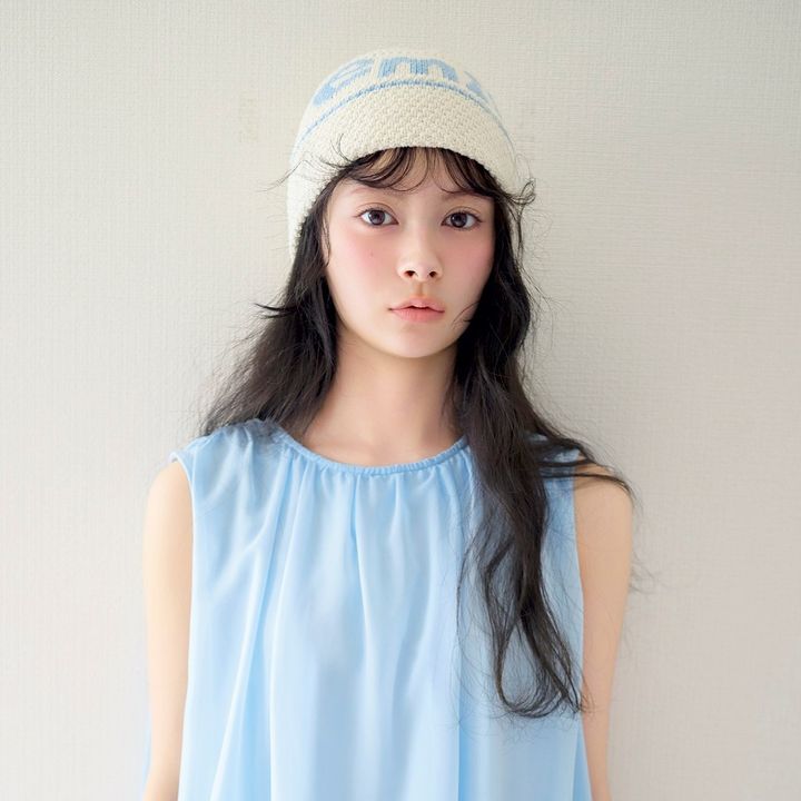 【伊藤百花】夏のおしゃれはエブリデイCOLORME♡⑪【シフォンノースリーブトップス】