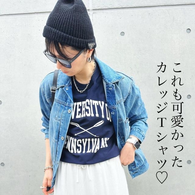 GU「スウェT(5分袖) Pennsylvania」